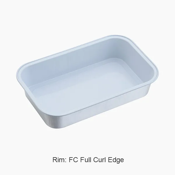 Aluminiumfolie braadpan