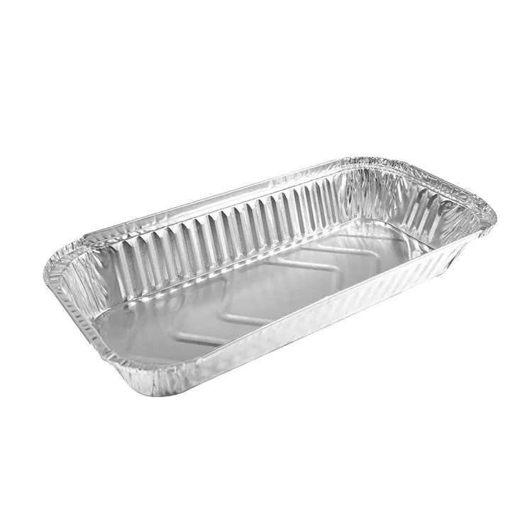 Aluminium voedselcontainers met deksels