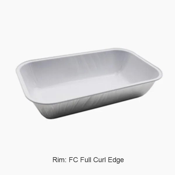 Aluminiumfoliecontainer aan boord